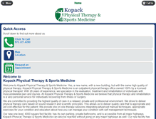 Tablet Screenshot of kopackpt.com